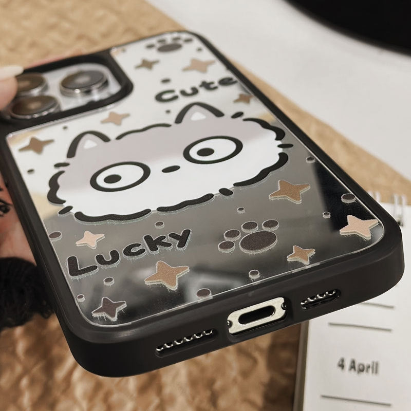 Silver Kitten iPhone Case