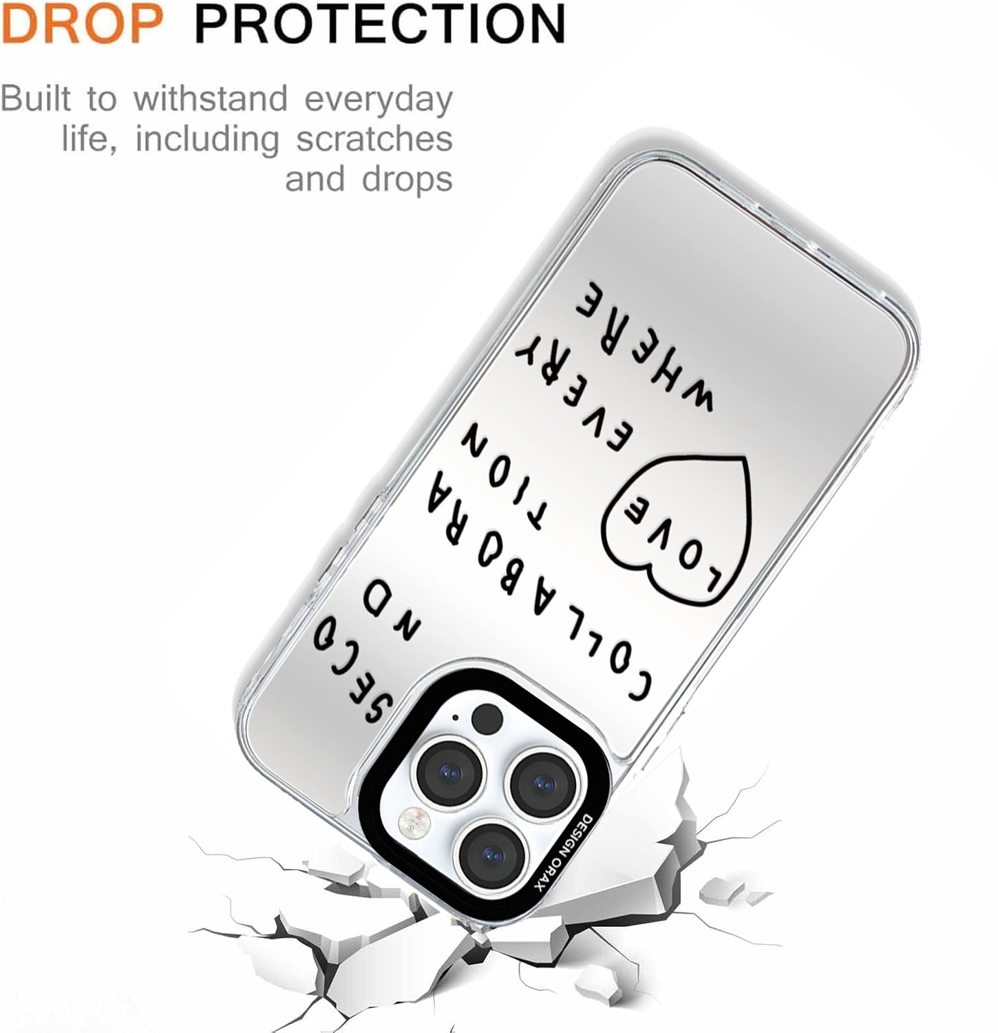 Vibe Creative mirror anti-drop iPhone phone case