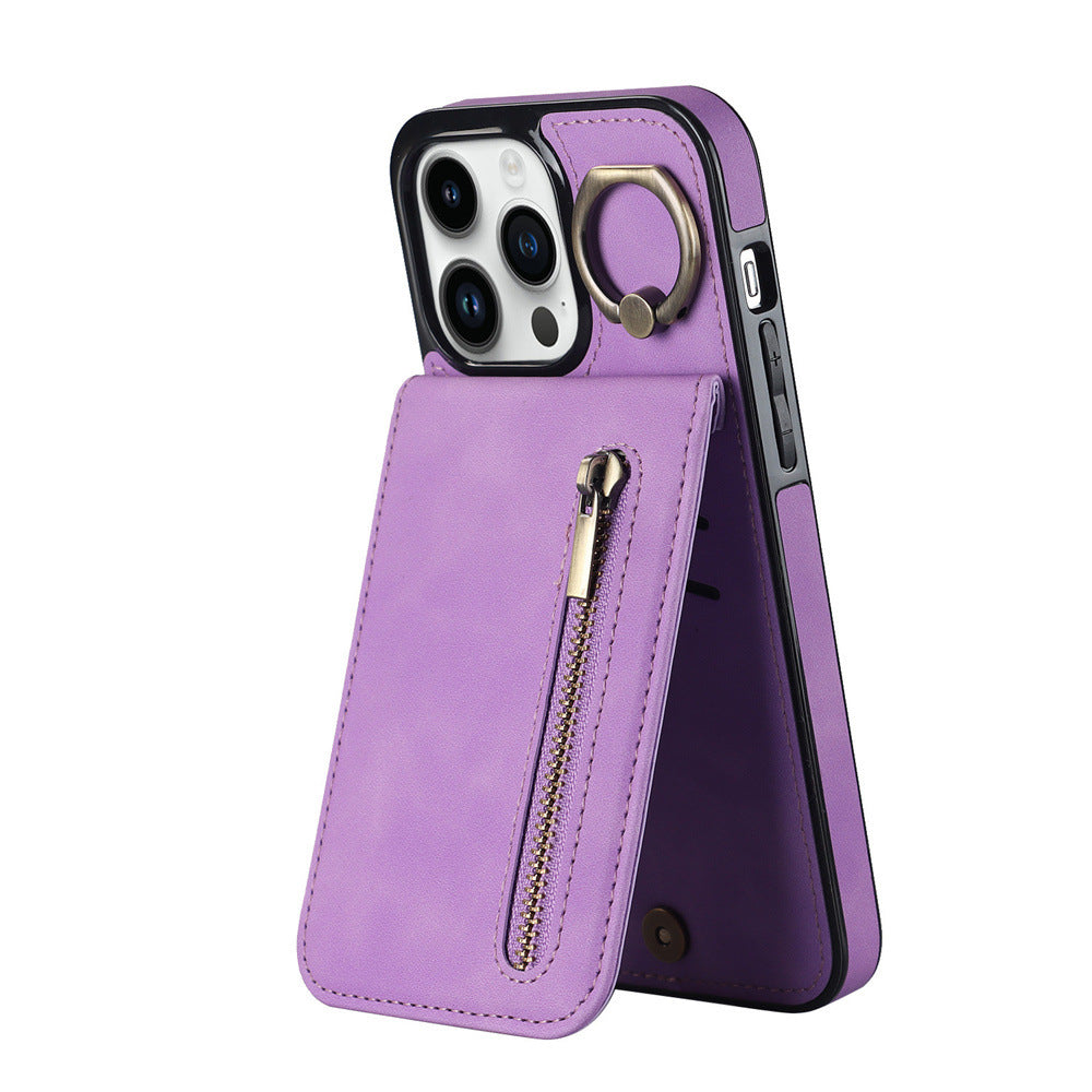 Blaze  PU Leather Stand Wallet iPhone Case with Card Holder