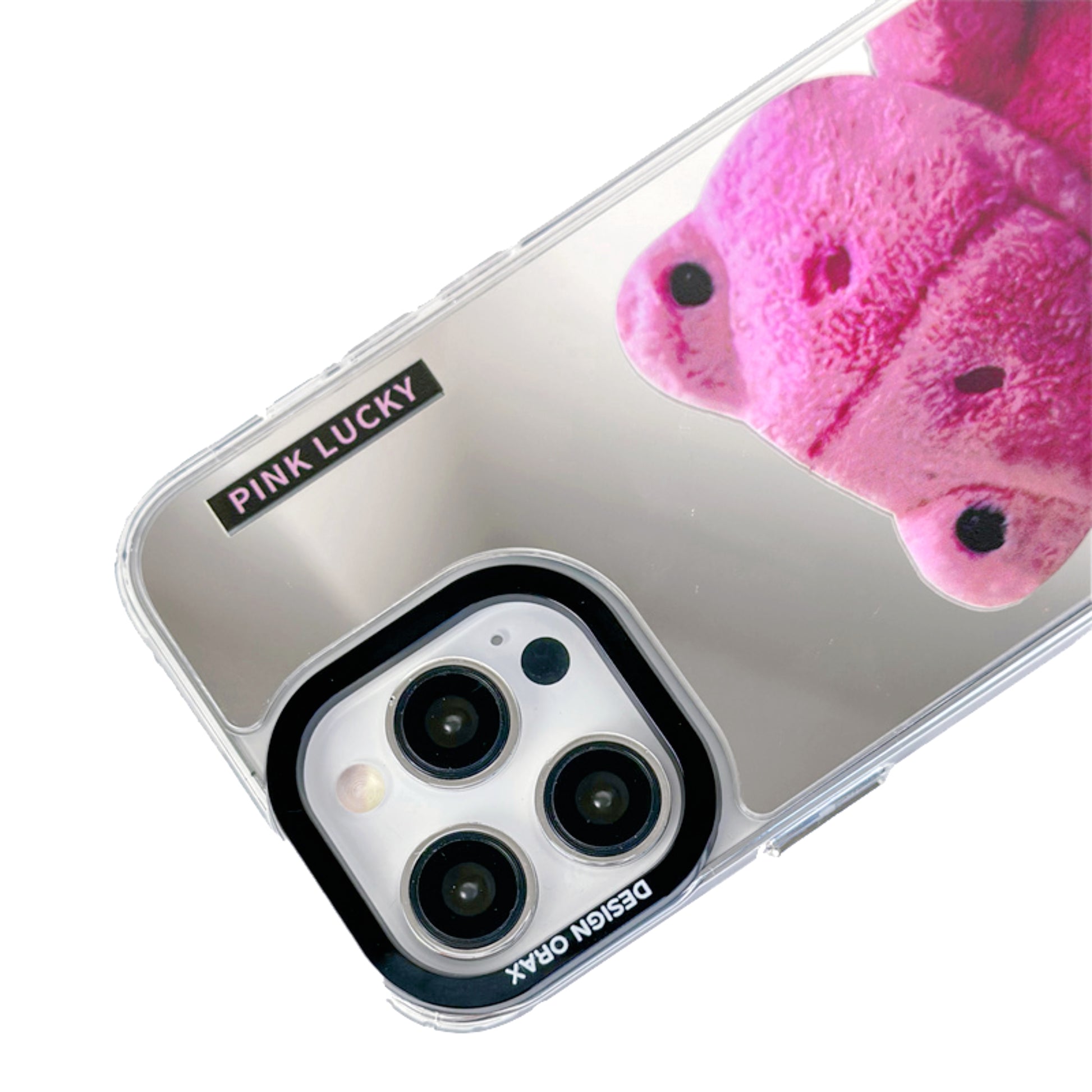 Creative Couple Frog Mirror Anti-Shatter iPhone Case