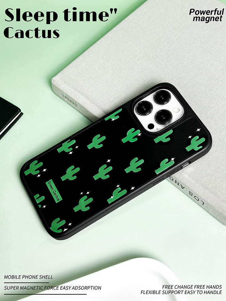 Green Cactus iPhone Case