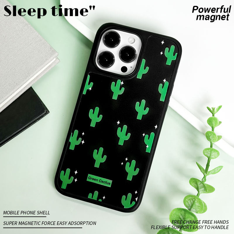 Green Cactus iPhone Case