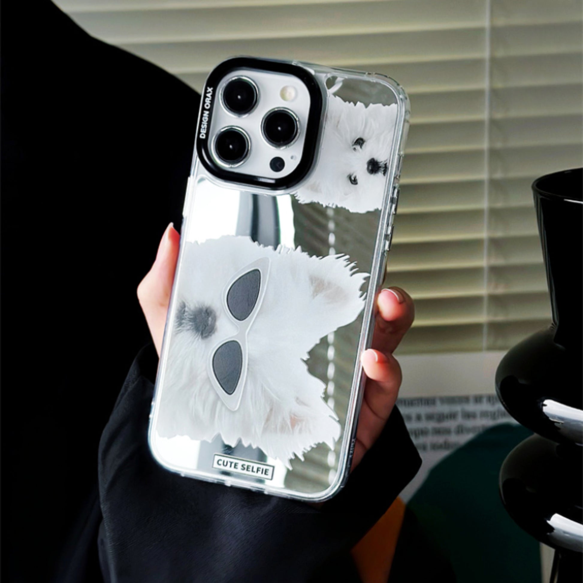 Kugou Mirror Anti-Shatter iPhone Phone Case