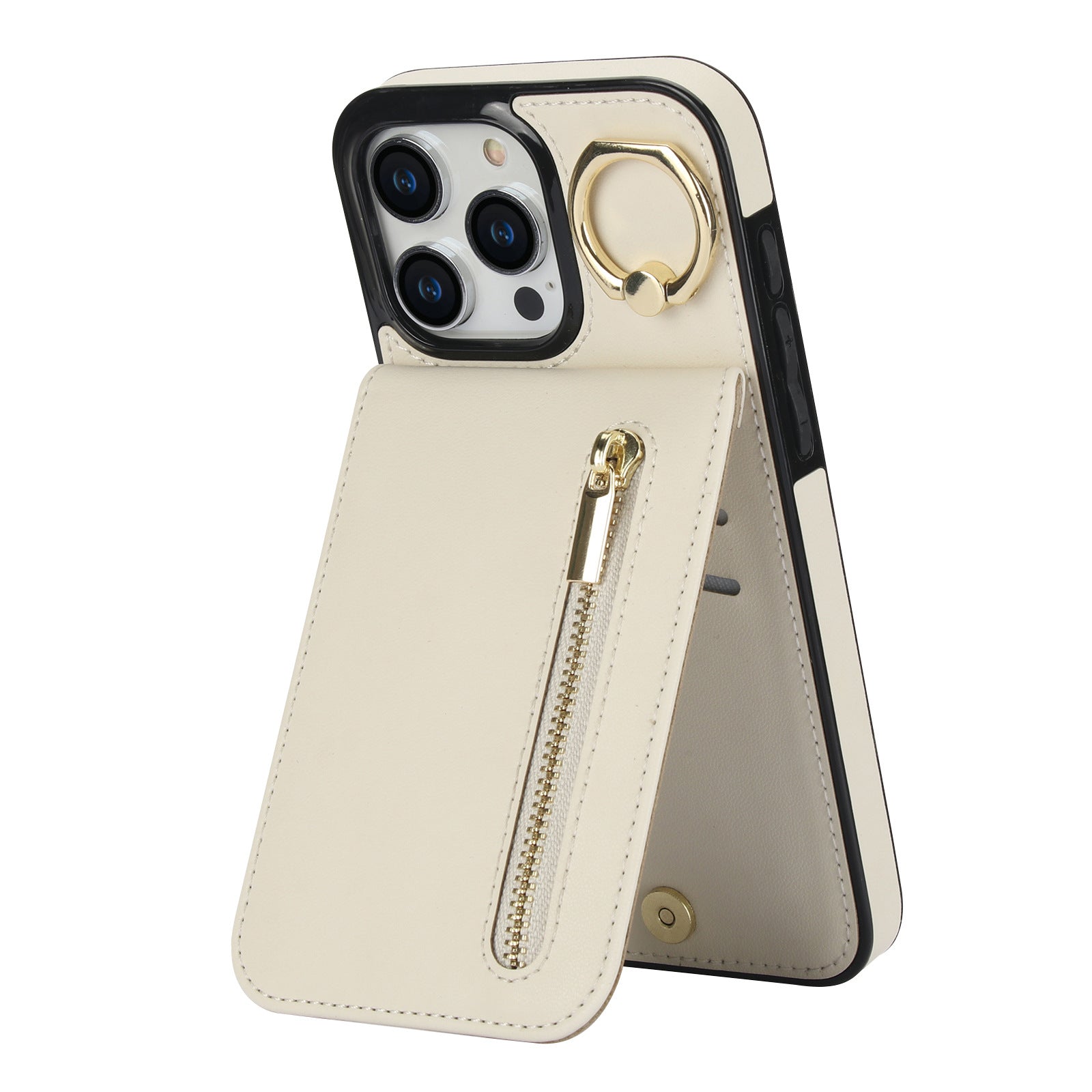 Blaze  PU Leather Stand Wallet iPhone Case with Card Holder