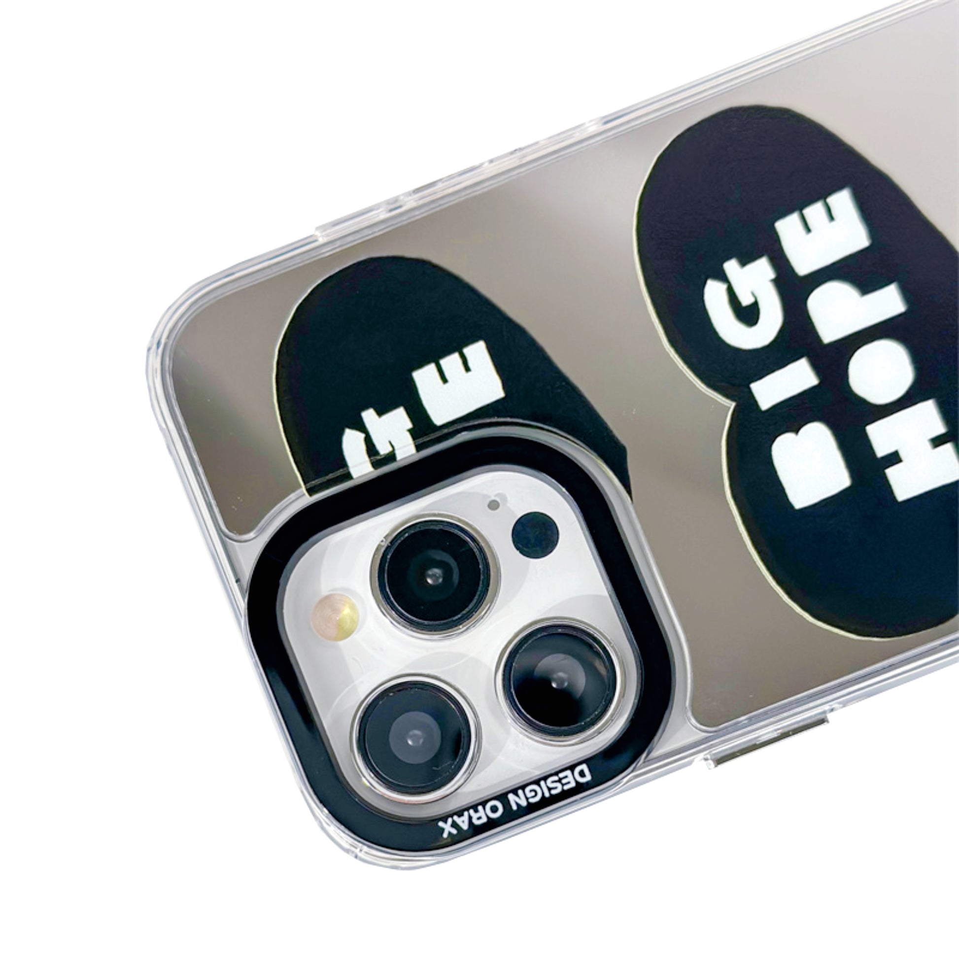 Creative Couple Frog Mirror Anti-Shatter iPhone Case