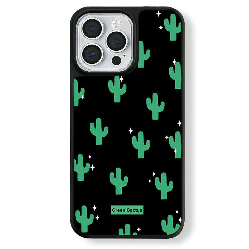 Green Cactus iPhone Case