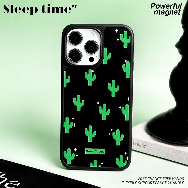 Green Cactus iPhone Case