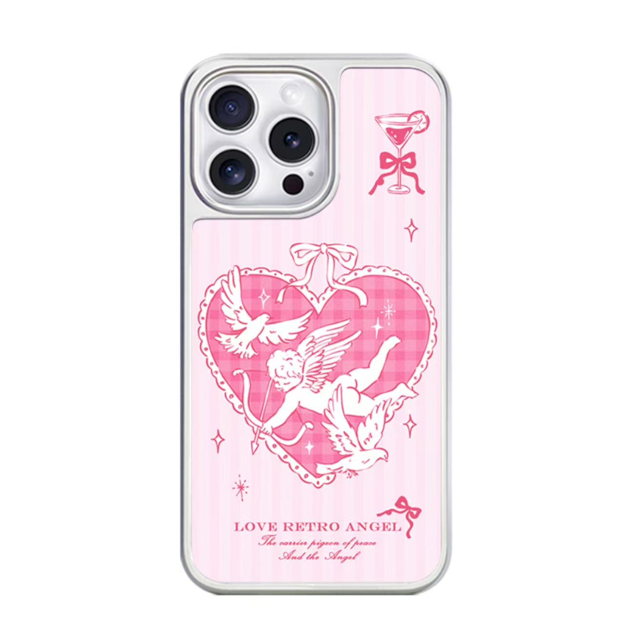 Pink Angel Magnetic Anti-Drop iPhone case