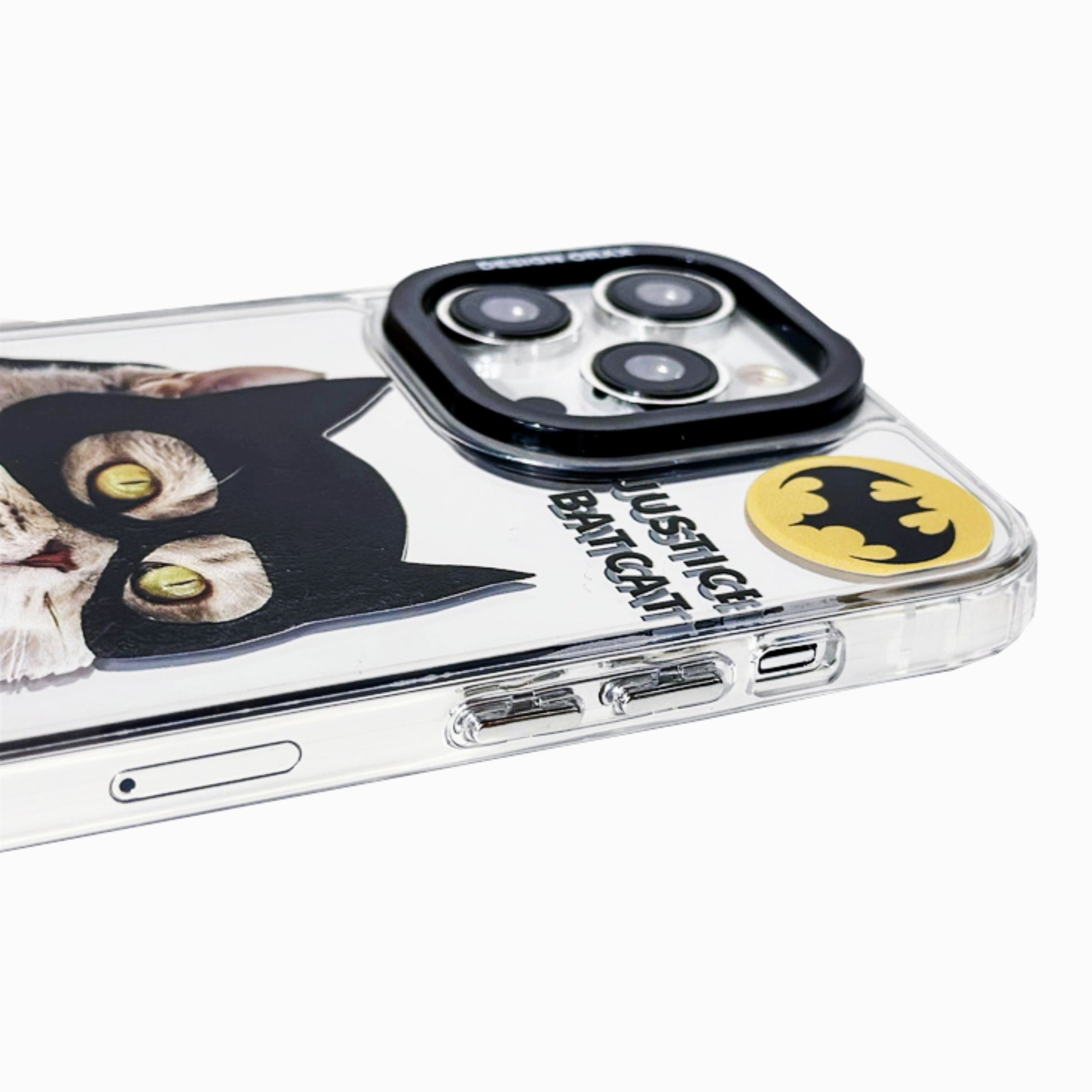 Mask Cat Mirror Anti-Shatter iPhone Phone Case