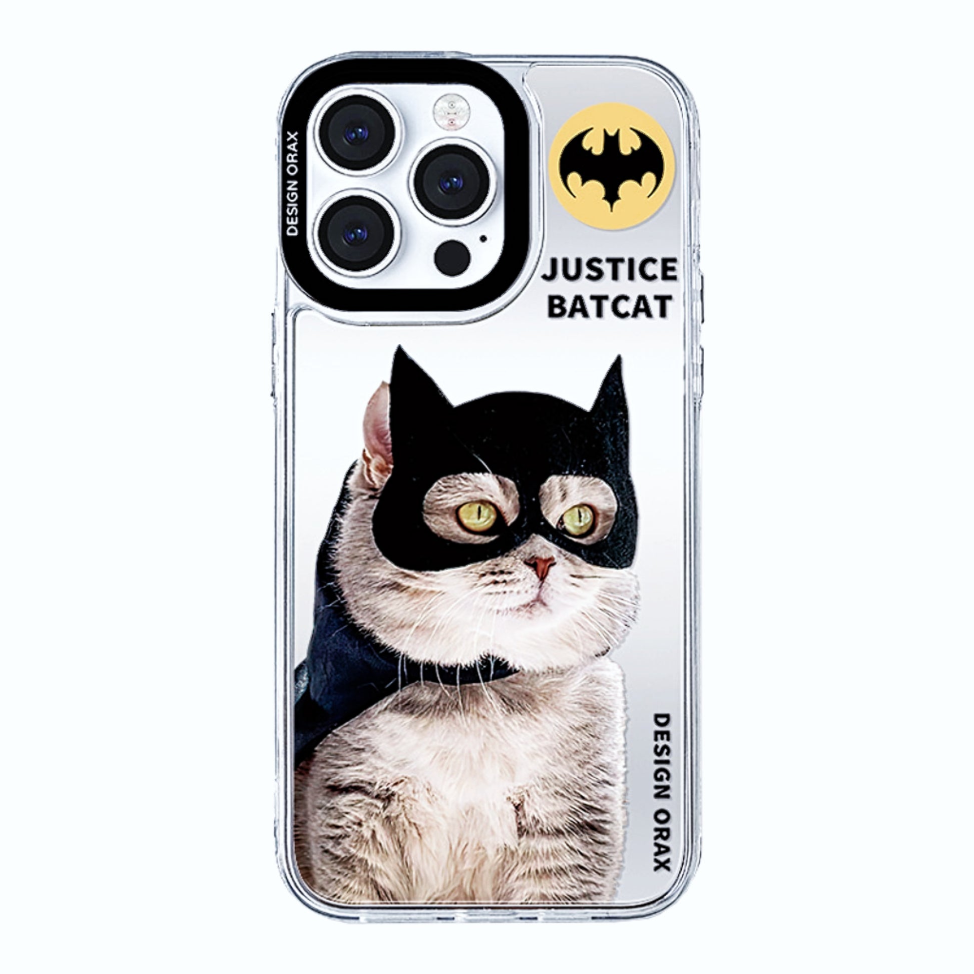 Mask Cat Mirror Anti-Shatter iPhone Phone Case