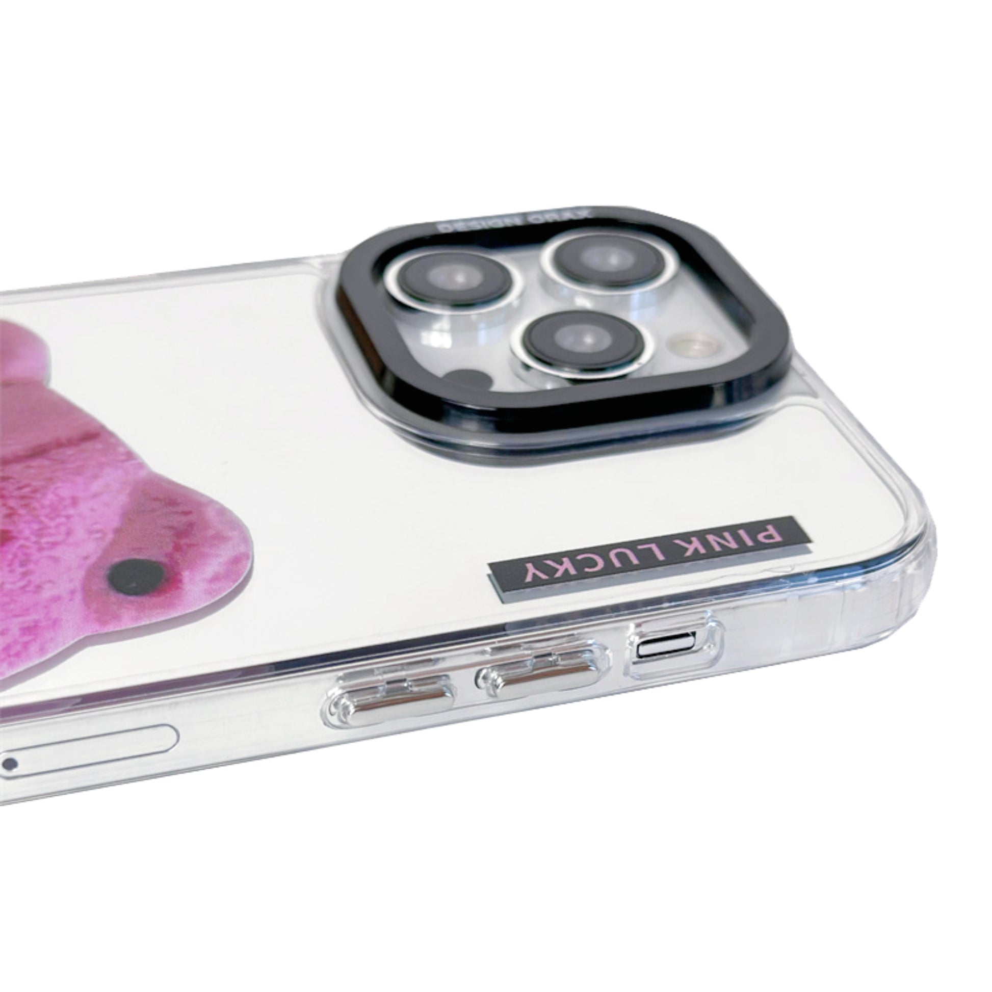 Creative Couple Frog Mirror Anti-Shatter iPhone Case