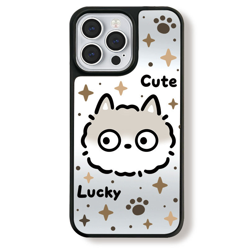 Silver Kitten iPhone Case
