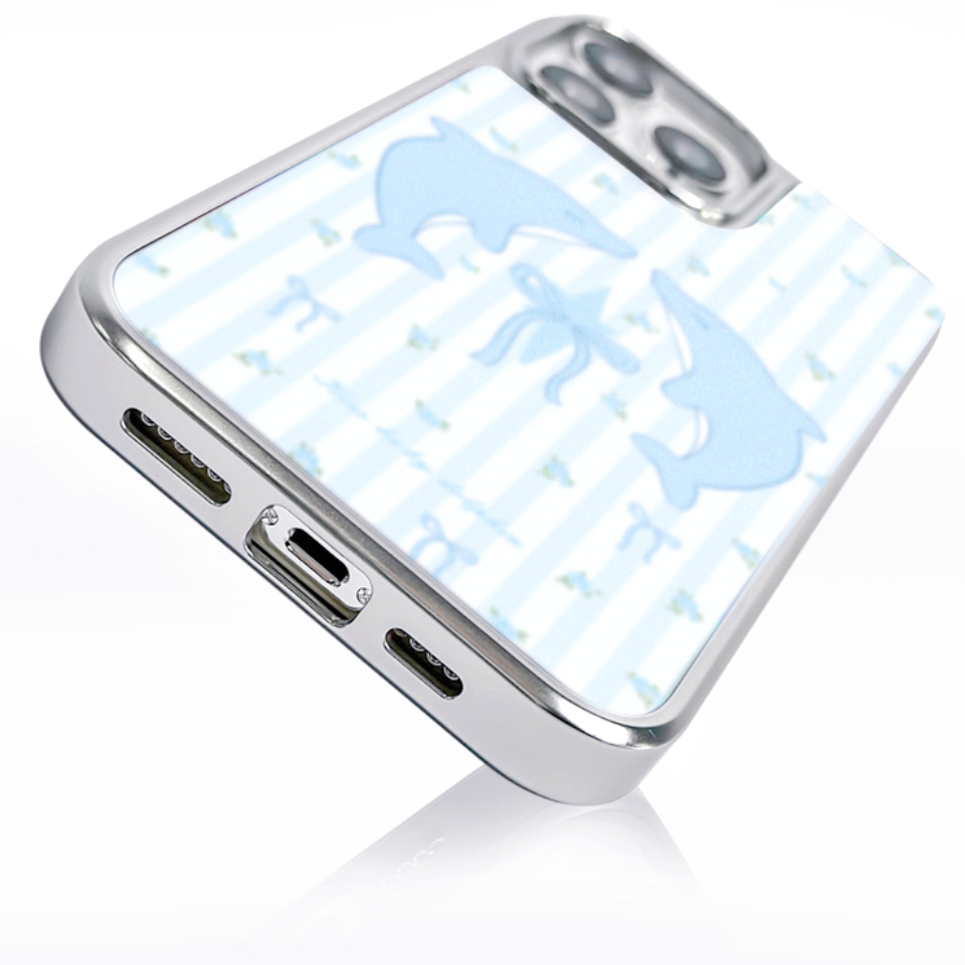 Blue Dolphin Magnetic Anti-Drop iPhone case